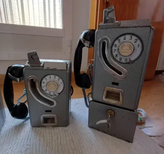 Teléfonos Antiguos de Pesetas Años 1960
