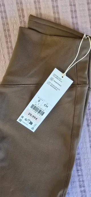 Leggings Oysho Caramelo Talla S