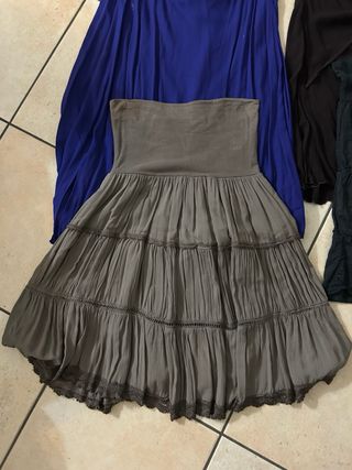 Lotto 4 Gonne/Vestiti BOHO Taglia L