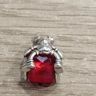 Charm Disney Mickey Corazón Rojo Pandora