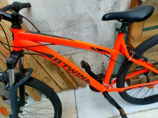 Bicicleta Montaña Naranja B'TWIN