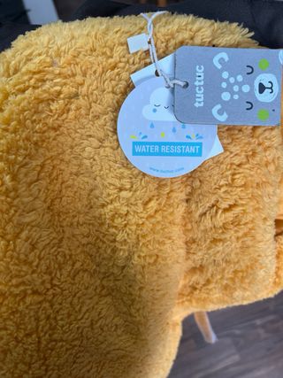 Parka acolchada marrón 2 años