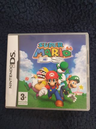 Super Mario 64 DS (Caja y Manuales)