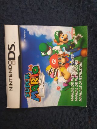 Super Mario 64 DS (Caja y Manuales)