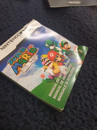 Super Mario 64 DS (Caja y Manuales)