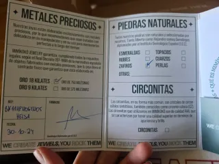 Pulsera Oro 750 Zafiros Certificado