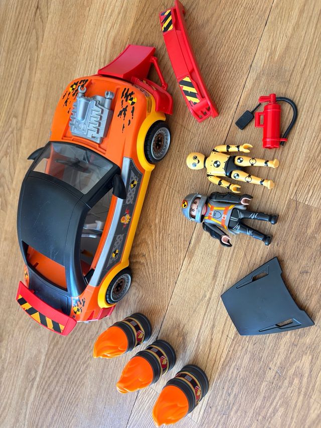 Playmobil Stunt Show Coche y Accesorios