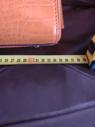 Bolso Guess Naranja Cocodrilo