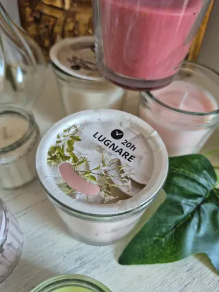 Lote Velas Aromáticas IKEA Cristal