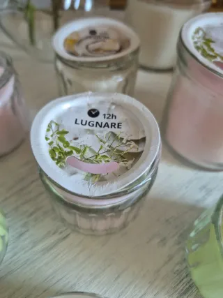 Lote Velas Aromáticas IKEA Cristal