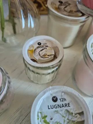 Lote Velas Aromáticas IKEA Cristal