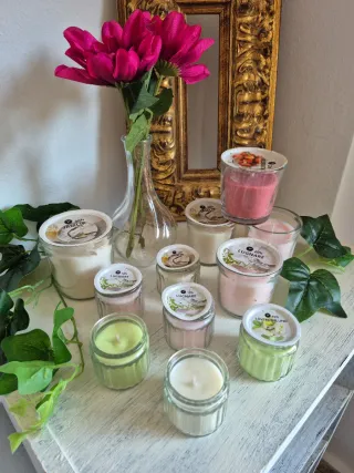 Lote Velas Aromáticas IKEA Cristal