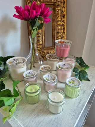 Lote Velas Aromáticas IKEA Cristal