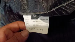 Traje de caballero gris