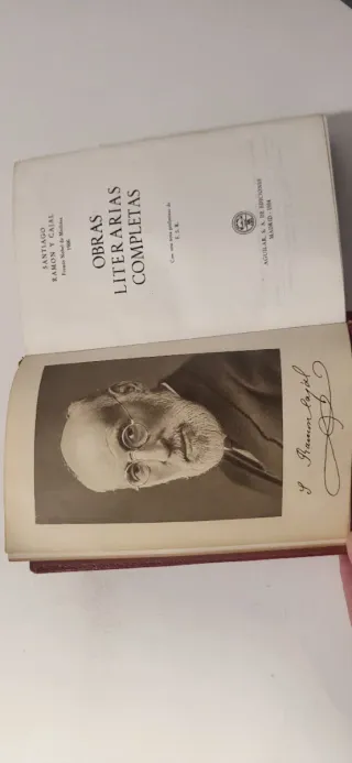 Obras literarias completas Santiago Ramón y Cajal