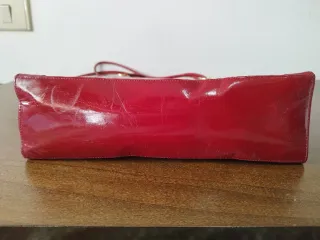 Borsa Escada pelle verniciata rossa