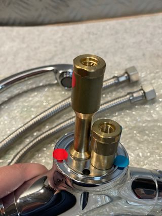 Grifo termostático cromo