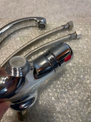 Grifo termostático cromo