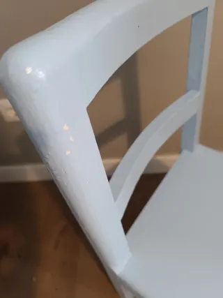 Sillita infantil vintage azul