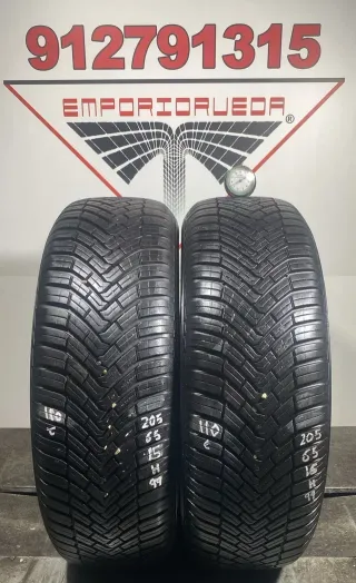 205 65 15 H CONTINENTAL RUEDA AL 90% VIDA UTIL
