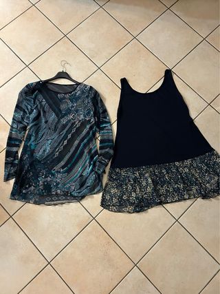 Lotto 2 Pezzi Tunica e Sottoveste taglia L donna