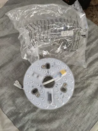 Recambio luz LED ventilador techo Cecotec