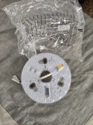 Recambio luz LED ventilador techo Cecotec