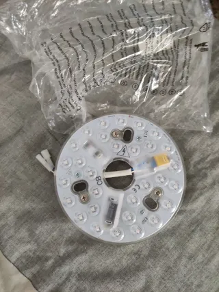 Recambio luz LED ventilador techo Cecotec