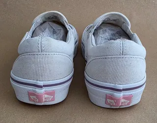 OFERTA! Zapatillas Vans Mujer Blancas Bordadas 40