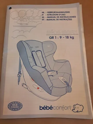 Silla Coche Bébé Confort Iseox Isofix Grupo1 negro