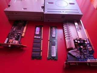 Componentes PC: Tarjeta Gráfica, RAM, DVD