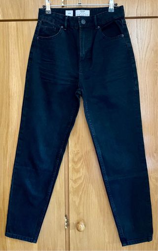 Pantalón vaquero negro Bershka Talla 34