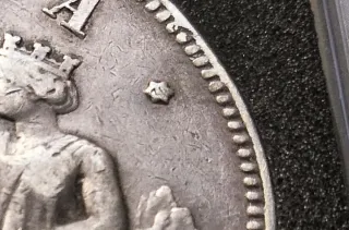 Moneda 5 Pesetas 1870 Plata