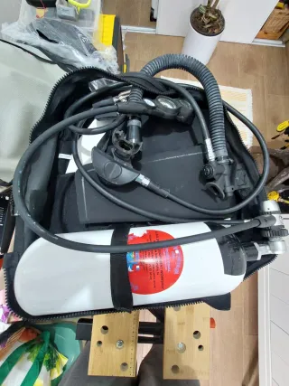 Mini equipo de buceo