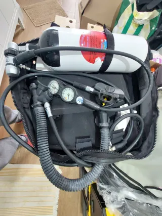 Mini equipo de buceo