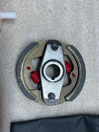 Embrague 2 zapatas miniquad con chavetero