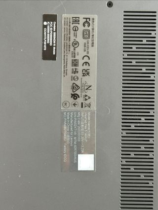 Portátil Lenovo gris