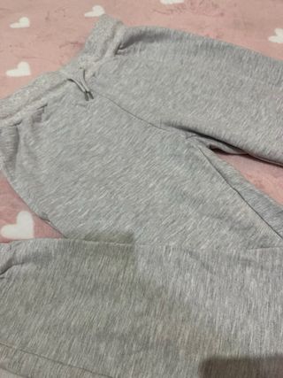 Pantalón jogger chandal gris niño 11 años nuevo