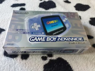 Nintendo Game Boy Advance Glacier / Milky Blue