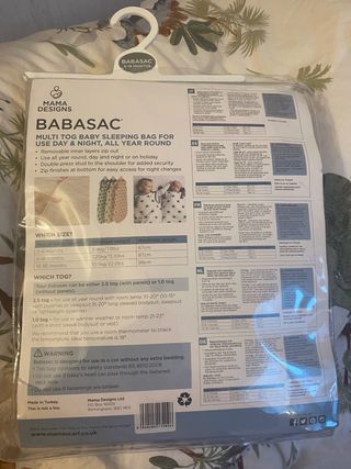 Babasac Saco Dormir Bebé 6-18 Meses