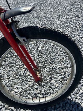 Bicicleta Derbi Moto Cross Panther Roja