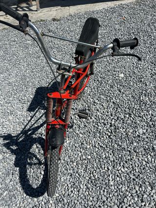 Bicicleta Derbi Moto Cross Panther Roja