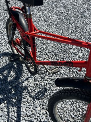 Bicicleta Derbi Moto Cross Panther Roja