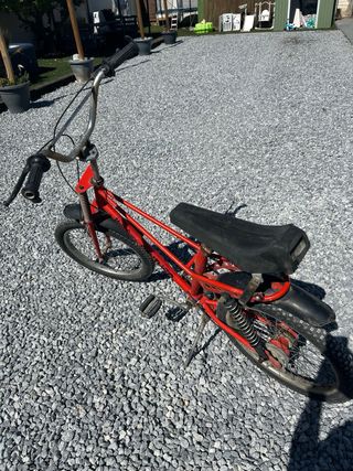 Bicicleta Derbi Moto Cross Panther Roja