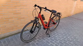 Bicicleta Urbana Mujer Roja