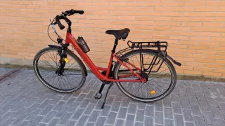 Bicicleta Urbana Mujer Roja