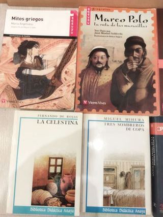 Clásicos Anaya, Edebe , SM, Vicens Vives a 2€