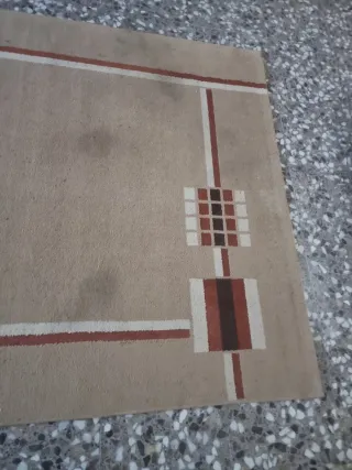 Alfombra Beige y Marrón 2.3x1.6