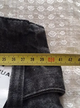 Falda Desigual  vaquera con etiqueta