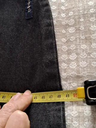 Falda Desigual  vaquera con etiqueta